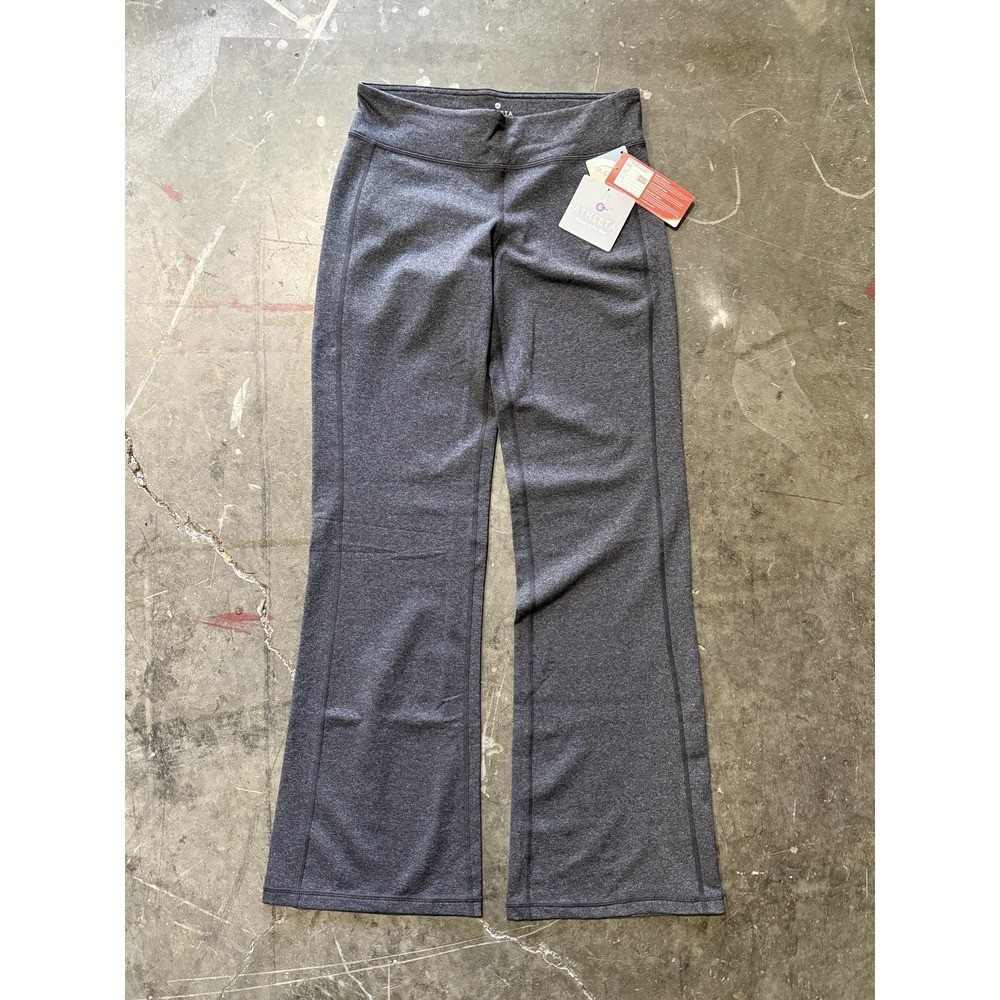 NWT Athleta Leggings Womens Small Kickbooty Yoga Pant Dark Grey